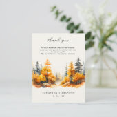 恋に落ちる森 サンキューカード (スタンド正面)