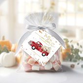 恋に落ちる秋ベビーシャワー フェイバータグ