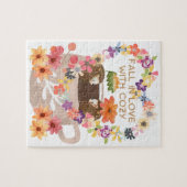 恋に落ちる秋 ジグソーパズル (横)