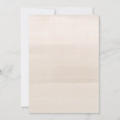 恋に落ちる花のカボチャのブライダルシャワーの招待状 招待状 (裏面)