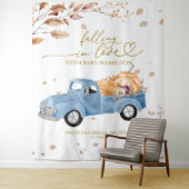 恋に落ちる赤ちゃんシャワー背景 タペストリー (インサイチュ)