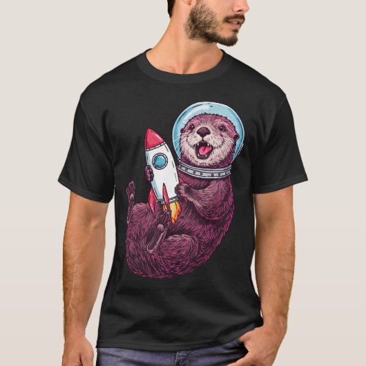 恋に落ちる面白いピエロ Tシャツ (正面)