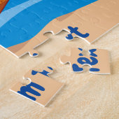 恋に落ちる魚と餌 ジグソーパズル (側面)