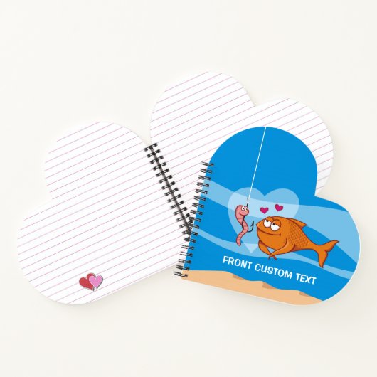 恋に落ちる魚と餌 ノートブック (内部)