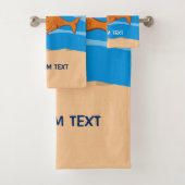 恋に落ちる魚と餌 バスタオルセット (インサイチュ)