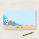 恋に落ちる魚と餌 ポストイット (デスク)