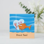 恋に落ちる魚と餌 招待状 (スタンド正面)