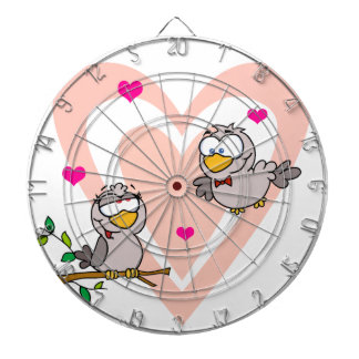 恋に落ちる鳩 ダーツボード
