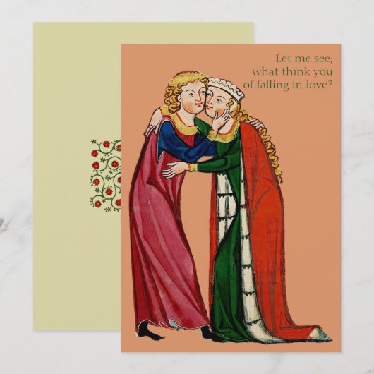 恋に落ちる (正面/裏面)