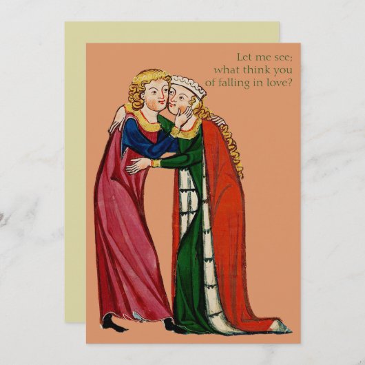 恋に落ちる (正面/裏面)