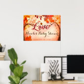 恋に落ちる　ふしぎな秋のパーティー　バナー ポスター (ホームオフィス)