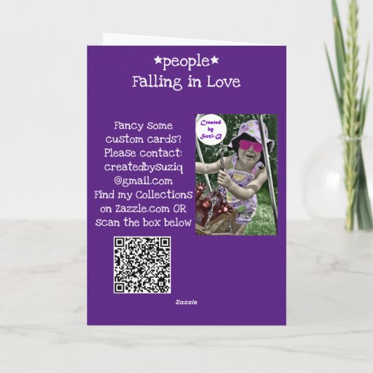 恋に落ちる カード (裏面)