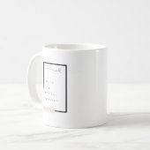 恋に落ちる コーヒーマグカップ (正面左)