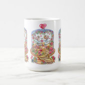 恋に落ちる コーヒーマグカップ (中央)