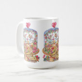 恋に落ちる コーヒーマグカップ (正面左)