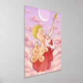 恋に落ちる – ゴールドフォイルプリント 箔ポスター (レイダウン)