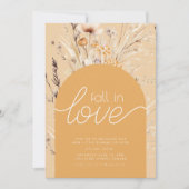 恋に落ちる シップ アンド シー シャワー パーティーの招待状 招待状 (正面)