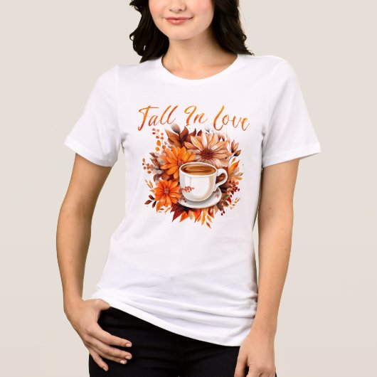 恋に落ちる トライブレンドTシャツ (正面)