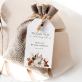 恋に落ちる ニュートラルなパンプキンフレーム ウェルカム ギフトタグ