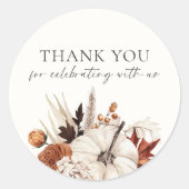 恋に落ちる ニュートラルパンプキン ラウンドシール (正面)