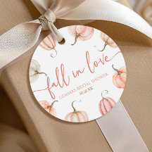 恋に落ちる ピンクのパンプキン ブライダルシャワー