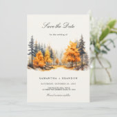 恋に落ちる フォレスト フォト セーブ ザ デート セーブザデート (スタンド正面)