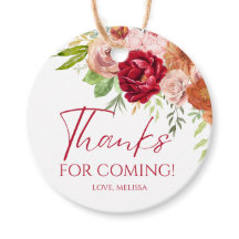 恋に落ちる ブライダルシャワーの感謝の気持ちを表すタグ