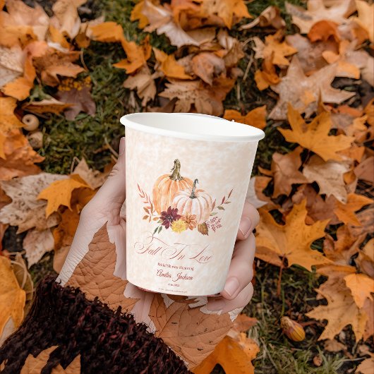 恋に落ちる ブライダルシャワー ブライダルシャワー 紙コップ