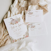 恋に落ちる ブライダルシャワー 招待状