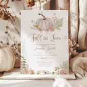 恋に落ちる ブライダルシャワー 招待状