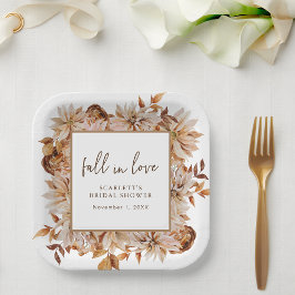 恋に落ちる ペーパープレート