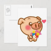 恋に落ちる ポストカード (正面/裏面)