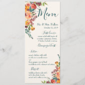 恋に落ちる メニュー (正面)