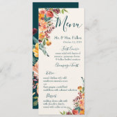 恋に落ちる メニュー (正面/裏面)