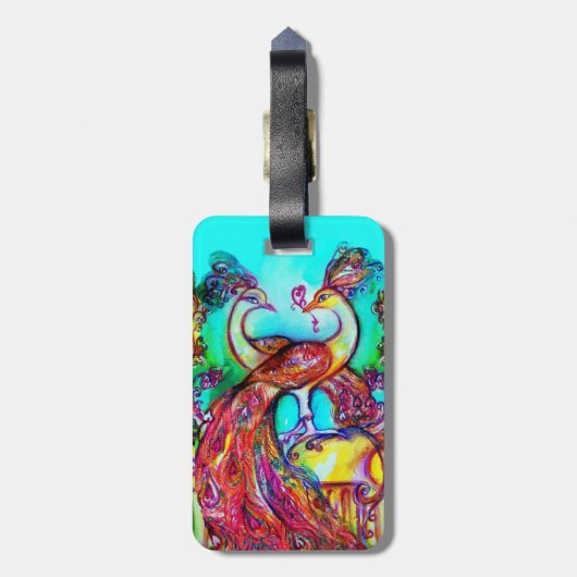 恋に落ちる ラゲッジタグ (裏面縦)