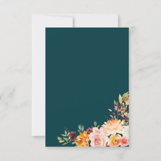 恋に落ちる 出欠カード (裏面)