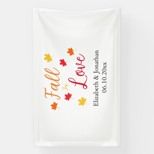 恋に落ちる 横断幕 (縦)