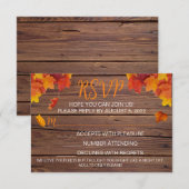 恋に落ちる 返信カード (正面/裏面)