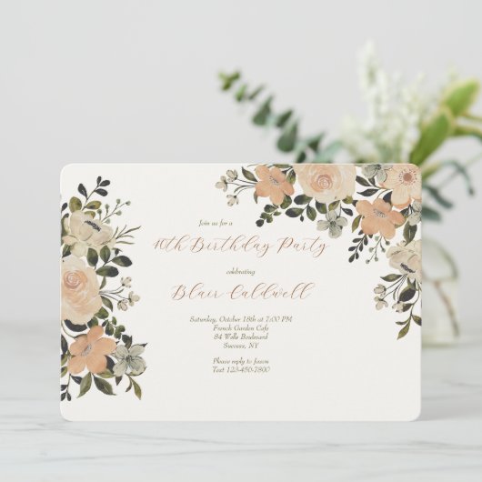 恋に落ちる 3 花 招待状 (スタンド正面)