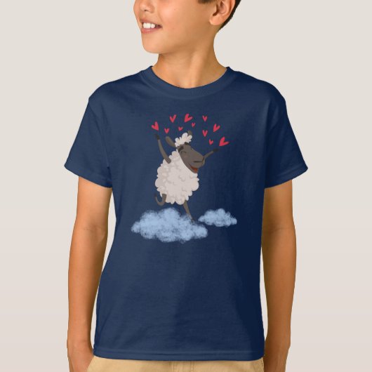 恋に落ち込む Tシャツ (正面)