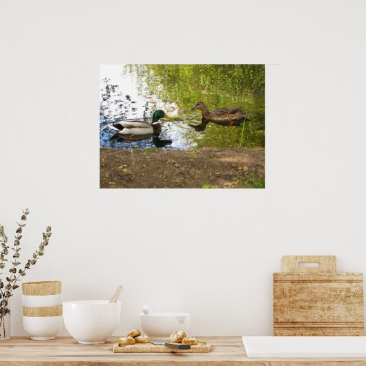 恋のアヒル ポスター (キッチン)