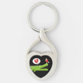 恋のアリゲーター キーホルダー (正面)