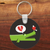 恋のアリゲーター キーホルダー (正面)