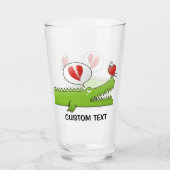 恋のアリゲーター タンブラーグラス (裏面)