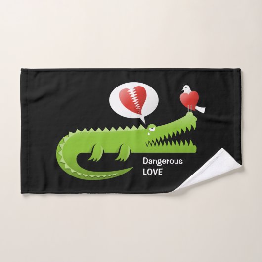 恋のアリゲーター バスタオルセット (ハンドタオル)
