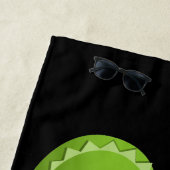 恋のアリゲーター ビーチタオル (インサイチュ)