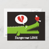 恋のアリゲーター ポストカード (正面/裏面)