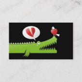 恋のアリゲーター 名刺 (裏面)