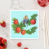 恋のインコ スタンダードランチョンナプキン (インサイチュ)