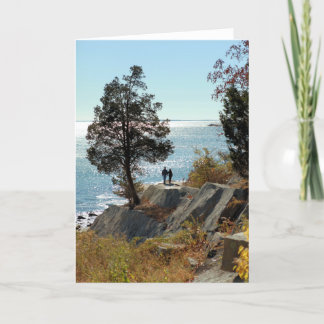 恋のカップル – あいさつ空白のきカード カード